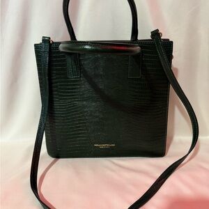 Viola Castellani Elegant Black Tote